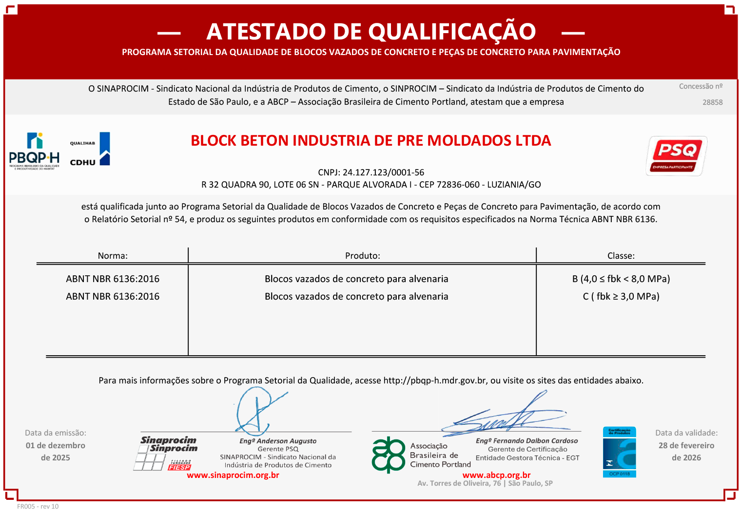 Selo de Qualidade